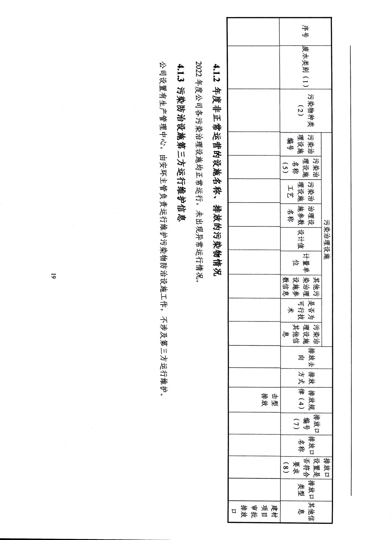 2022浙江天造環(huán)保科技有限公司環(huán)境信息依法披露年度報告